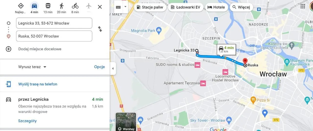 Cityview Legnicka33 Keyless24H Wrocław 0*,  Polen